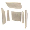 Produktbild: Innenauskleidung Vermiculite komplett Kaminofen Fireplace Paris Prag Ersatzteile
