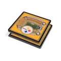 Produktbild: Pittsburgh Steelers NFL YouTheFan Untersetzer 3D Stadium View 2er Set Football