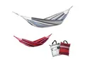 Produktbild: AMAZONAS Salsa XL Reise Tuch Hängematte Wetterfest Single Garten Camping 150kg Farbe: Rot