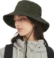 Produktbild: Regenhut Damen Herren  Grün Nylon UPF 50+ Sonnenschutz