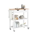 Produktbild: SoBuy Küchenwagen FKW67, Servierwagen Rollwagen Küchenschrank