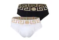 Produktbild: Versace Slip Herren Slip 2er Pack Baumwollmischung TOPEKA (Packung, 2er Pack)