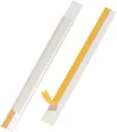 Produktbild: Durable Scannerschiene Scanfix, selbstklebend, variabel zuschneidbar, L 200 x B 20 mm, 50 Stück 125599