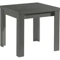Produktbild: Mäusbacher Monzi Esstisch mit Auszug auf Rollen Holzwerkstoff - Graphit