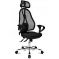 Produktbild: Drehstuhl Bürostuhl Kopfstütze Büro ergonomisch OPEN POINT SY AL.U2 Netz Topstar