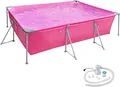 Produktbild: tectake® Swimming Pool Summertime rechteckig solider Stahlrahmen