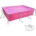 Produktbild: tectake Swimming, Pink, Kunststoff, Quadratisch, 282x70x375 cm, CE, Freizeit, Pools und Wasserspaß, Pools