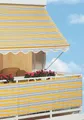 Produktbild: Angerer Freizeitmöbel Klemmmarkise gelb-grau, Ausfall: 150 cm, versch. Breiten