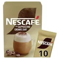 Produktbild: NESCAFÉ Gold Typ Cappuccino Cremig Zart, Getränkepulver aus löslichem Bohnenkaffee, portionsweiser Geschmack, koffeinhaltig, 1er Pack (1 x 10 Sticks à 14g)