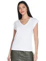 Produktbild: VERO MODA VMFILLI SS V-Neck Tee GA NOOS