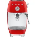 Produktbild: SMEG ECF03RDEU Premium Siebträgermaschine rot