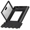 Produktbild:  Velux Dachausstiegsfenster  54 x 83 cm GVT 103 0000Z  für Kalträume,schwarz  