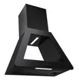 Produktbild: PKM Dunstabzugshaube Wandhaube Design Wandesse P1-60BBTX schwarz 60 cm LED