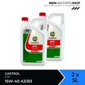 Produktbild: Castrol GTX 15W-40 A3/B3 VW 505 / 501 Mercedes MB 229.1 2x5 Liter = 10 Liter