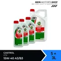 Produktbild: Castrol GTX 15W-40 A3/B3 VW 505 / 501 Mercedes MB 229.1 5+3 Liter = 8 Liter