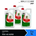 Produktbild: Castrol GTX 15W-40 A3/B3 VW 505 / 501 Mercedes MB 229.1 3x5 Liter = 15 Liter