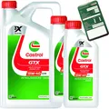 Produktbild: 7L Castrol Motoröl GTX 15W-40 A3/B3 VW 50101 50500 MB 229.1 Fiat inkl. Ölzettel
