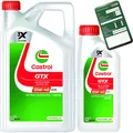 Produktbild: 6L Castrol Motoröl GTX 15W-40 A3/B3 VW 50101 50500 MB 229.1 Fiat inkl. Ölzettel