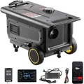 Produktbild: VEVOR Dieselheizung 5-8KW DC 12 V/24 V, tragbarer All in One Diesel-Lufterhitzer mit Bluetooth-App-Steuerung & Fernbedienung & LCD-Bildschirm, Trolley-Design, 5 L Kraftstofftank für Lkw