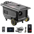 Produktbild: VEVOR Dieselheizung 5-8KW DC 12 V/24 V, tragbarer All in One Diesel-Lufterhitzer mit Bluetooth-App-Steuerung & Fernbedienung & LCD-Bildschirm