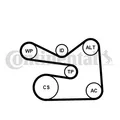 Produktbild: Keilrippenriemensatz Continental CTAM 6PK1733K3 für AUDI SEAT SKODA VW