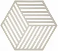 Produktbild: Untersetzer Hexagon Warm Grey