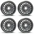 Produktbild: 4 Alcar Stahlfelgen 6.5Jx15 Zoll ET35 5x110 für Opel Astra Meriva Signum Vectra