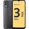 Produktbild: Nokia C22 - 4G Smartphone - Dual-SIM - RAM 2 GB / Interner Speicher 64 GB - microSD slot - 6.52