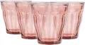 Produktbild: Duralex Picardie Trinkglas Wasserglas Saftglas 250ml Glas Rosa 4 Stück