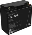 Produktbild: Blei-Vlies-Akku, AGM, 12V, 20 Ah Artikel-Nr.: GC AGM10 20AH