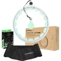 Produktbild: HMS HHW06 Hula Hoop 34-45cm PVC Grün Mit Gürtel BR163