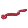 Produktbild: Flamingo Hundespielzeug TPR Sneaky Snake bordeaux, 42x10x5 cm, Squeaker