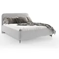 Produktbild: Polsterbett - grau - mit Bettkasten - 160x200 cm Bett Polsterbett Doppelbett