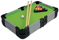 Produktbild: Schildkröt® Mini Billiard Tisch, Kleiner Billardtisch mit 2 Queues, 16 Billardkugeln, Triangel zur Anordnung, Perfekter Spielspaß für Jede Gelegenheit, für Kinder ab 5 Jahren, 970311
