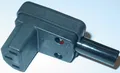 Produktbild: Kaltgeräte Winkelkupplung  Winkelstecker, 250V/10A, Zugentlastung D89