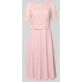 Produktbild: Vera Mont Cocktailkleid mit Spitzenbesatz in Rose, Größe 38