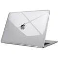 Produktbild: Fintie Hülle Kompatibel mit MacBook Pro 13 (2016-2022) A2338(M2/M1)/A2289/A2251/A2159/A1989/A1706/A1708, Ultradünne Hartschale Schutzhülle, Transparent