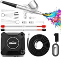 Produktbild: Oasser Airbrush Set 36 PSI mit Kompressor Double Action-Airbrush-Pistole und