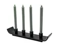 Produktbild: Lambert Adventskranz Kerzenleuchter Adventsleuchter Nevis Schwarz