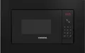 Produktbild: Siemens BE623LMB3 iQ300 Einbau-Mikrowelle, 800 W, 20L, 382x595x335mm, cookControl8, Grillfunktion, schwarz/Edelstahl