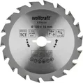 Produktbild: Wolfcraft Kreissägeblatt Serie grün Ø 130 mm Bohrung Ø 16 mm