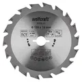 Produktbild: wolfcraft 6356000 | Handkreissägeblatt HM | Serie grün | 18 Zähne | ø130mm