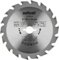Produktbild: Wolfcraft Kreissägeblatt Wolfcraft Kreissägeblatt Serie grün Ø 130 mm
