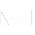 Produktbild: vidaXL Zaun mit Pfosten Silber 0,8 x 10 m Stahl 3350991