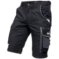 Produktbild: PUMA Workwear Arbeitsshorts PRECISION X - kurze Arbeitshose Herren - Bequeme Passform Robustes und flexibles Material mit Reflektoren - Praktische Taschen schwarz 58