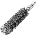 Produktbild: Lessmann Rohrbürste Länge 115 mm Ø 14 mm Stahldraht gewellt Besatzlänge 80 mm (500314)