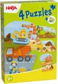 Produktbild: Haba Sales GmbH & Co.KG 4 erste Puzzles - Baustelle Sonstige