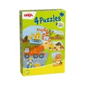 Produktbild: 4 erste Puzzles - Baustelle | Deutsch | Spiel | 2025 | HABA Sales GmbH & Co.KG