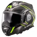 Produktbild: LS2 FF901 Advant X Carbon Future II Helm (Schwarz/Neongelb/Carbon) Gr: XL (61)