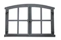 Produktbild: Stallfenster Fenster zum Öffnen Scheunenfenster grau 74cm wie Antik Eisenfenster